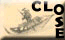 CLOSE: Descending the Kiso River: detail, sketch by Hiroshige (1797-1858)