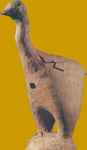 goose haniwa 6th century A.D., Saitama Prefecture